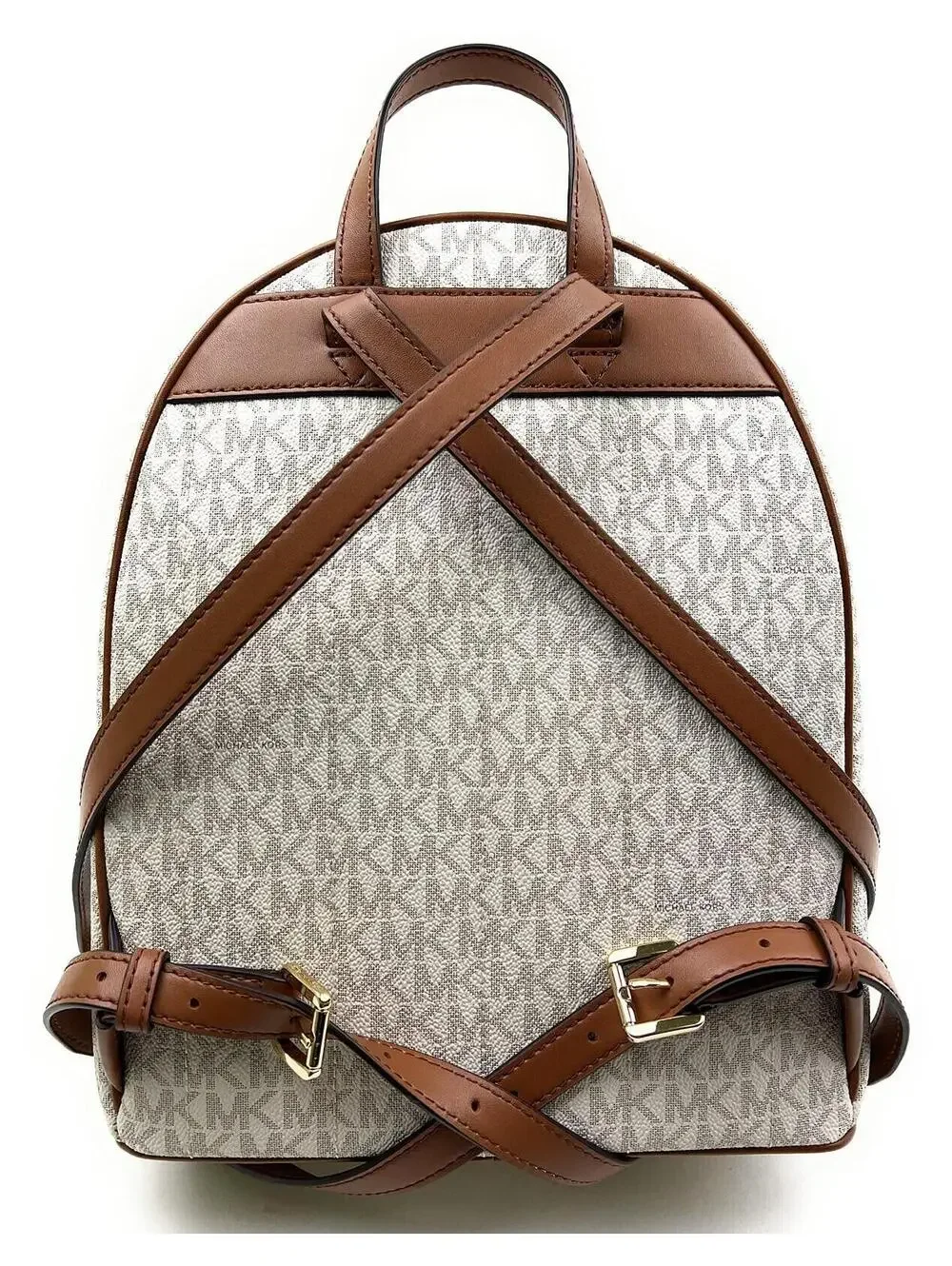 Michael Kors Kenly Medium Backpack  Signature Vanilla Bag MSRP: $368 NWT - Picture 3 of 5